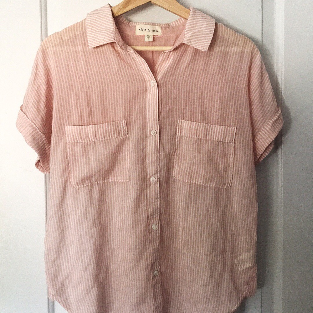 Cloth & Stone Zoe Button Down Shirt